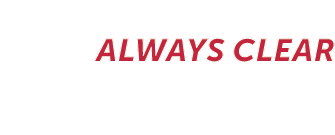Always Clear Sewer and Drain LLC Red text