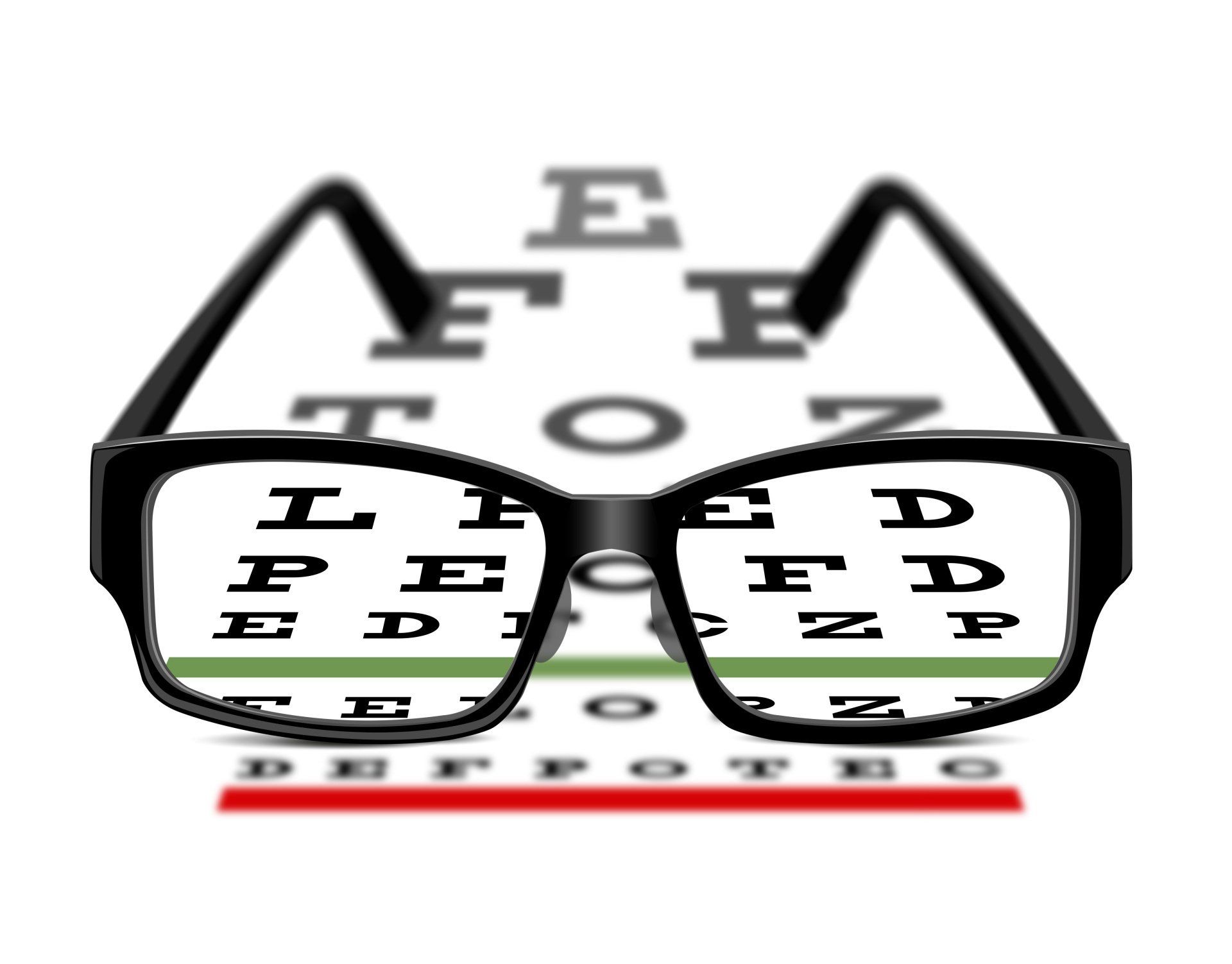 teste de acuidade visual
