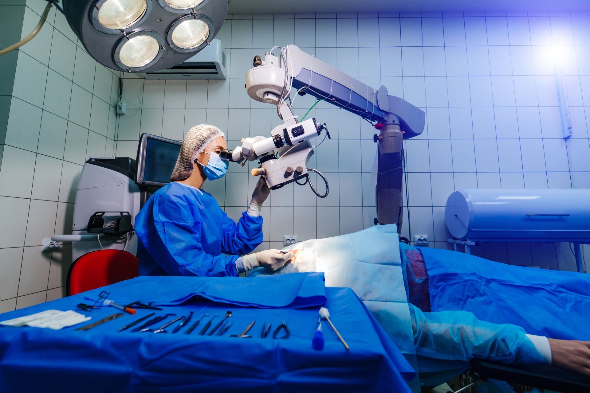 recuperação da cirurgia de vitrectomia