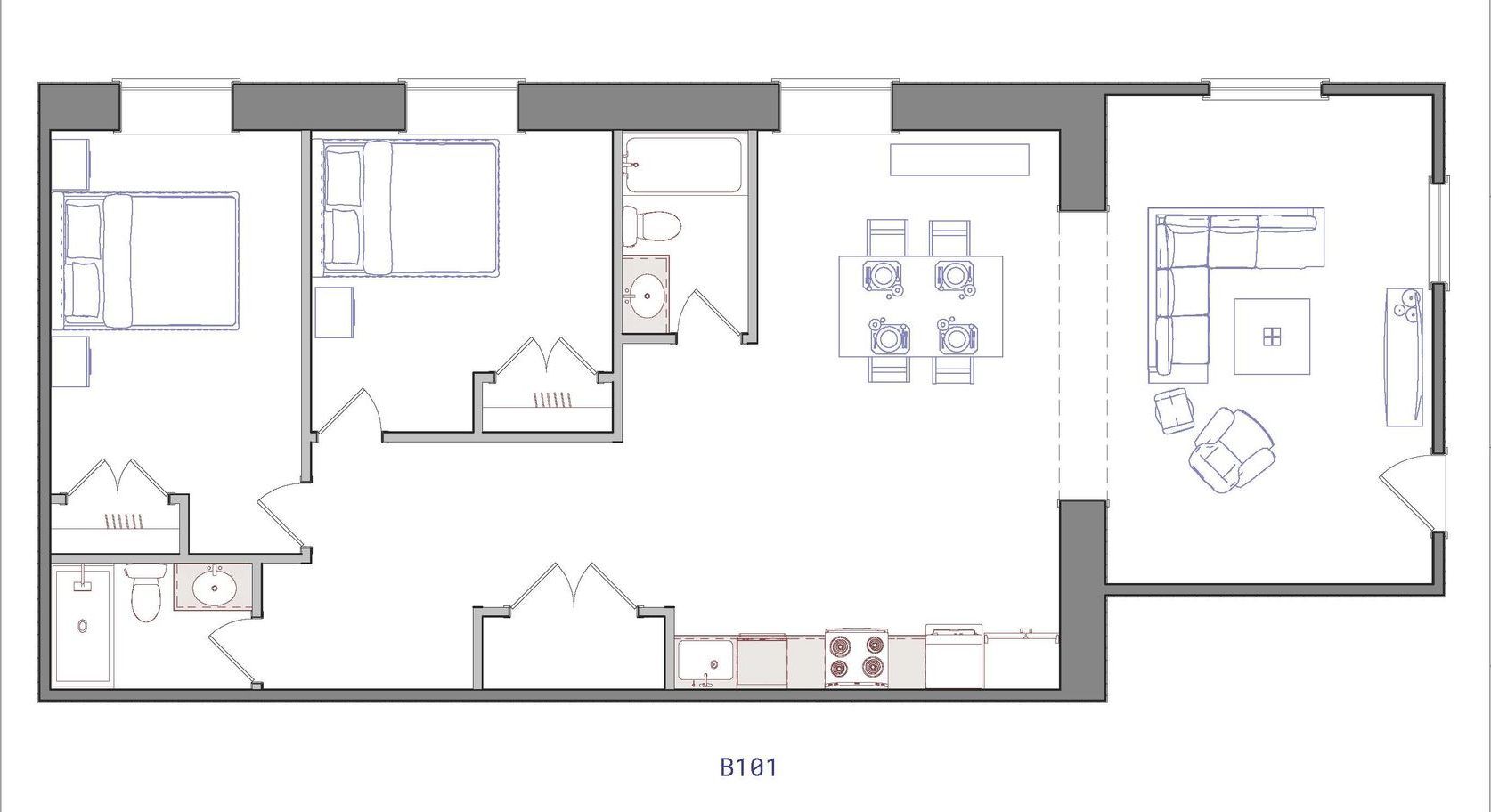 Walnut Mills Floor Plan