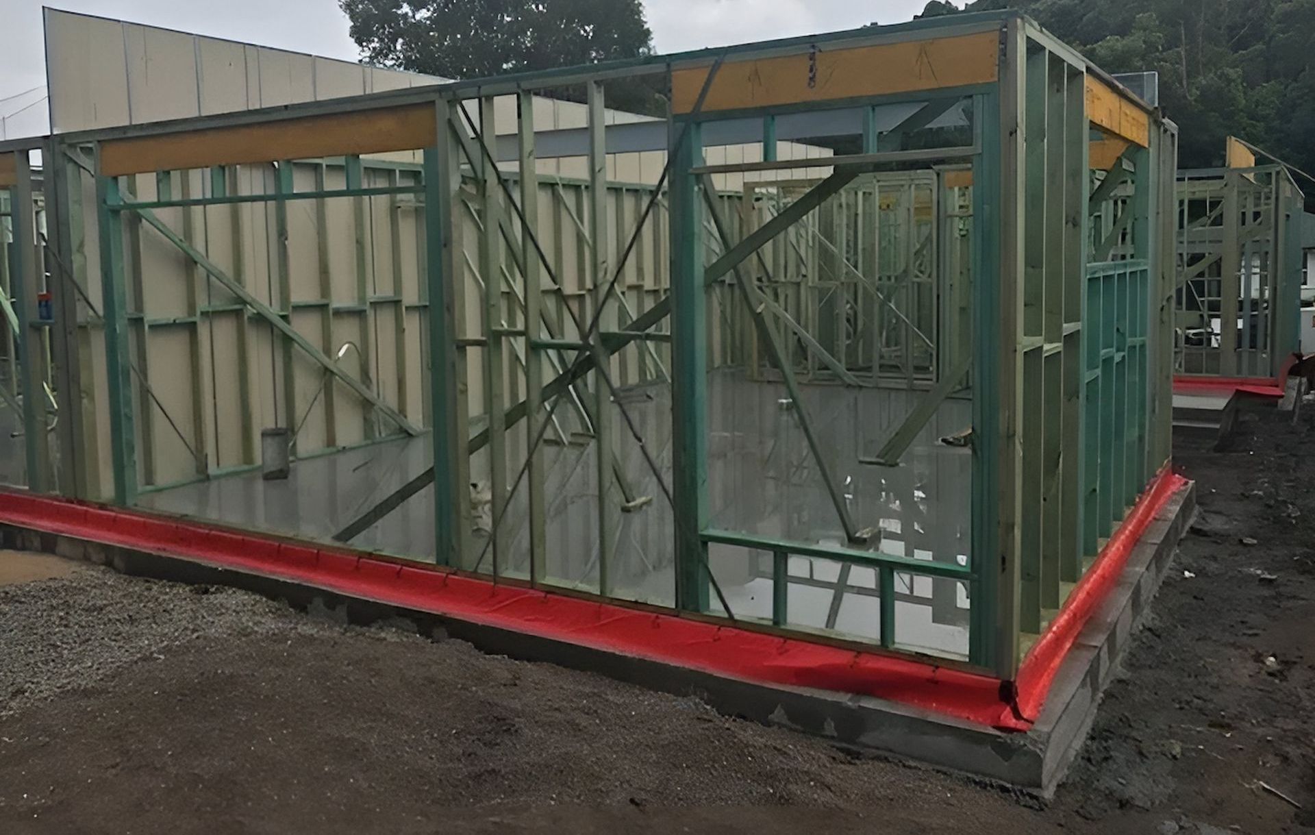 A Building That is Being Built With a Lot of Metal Frames — East Maitland Building In Maitland, NSW