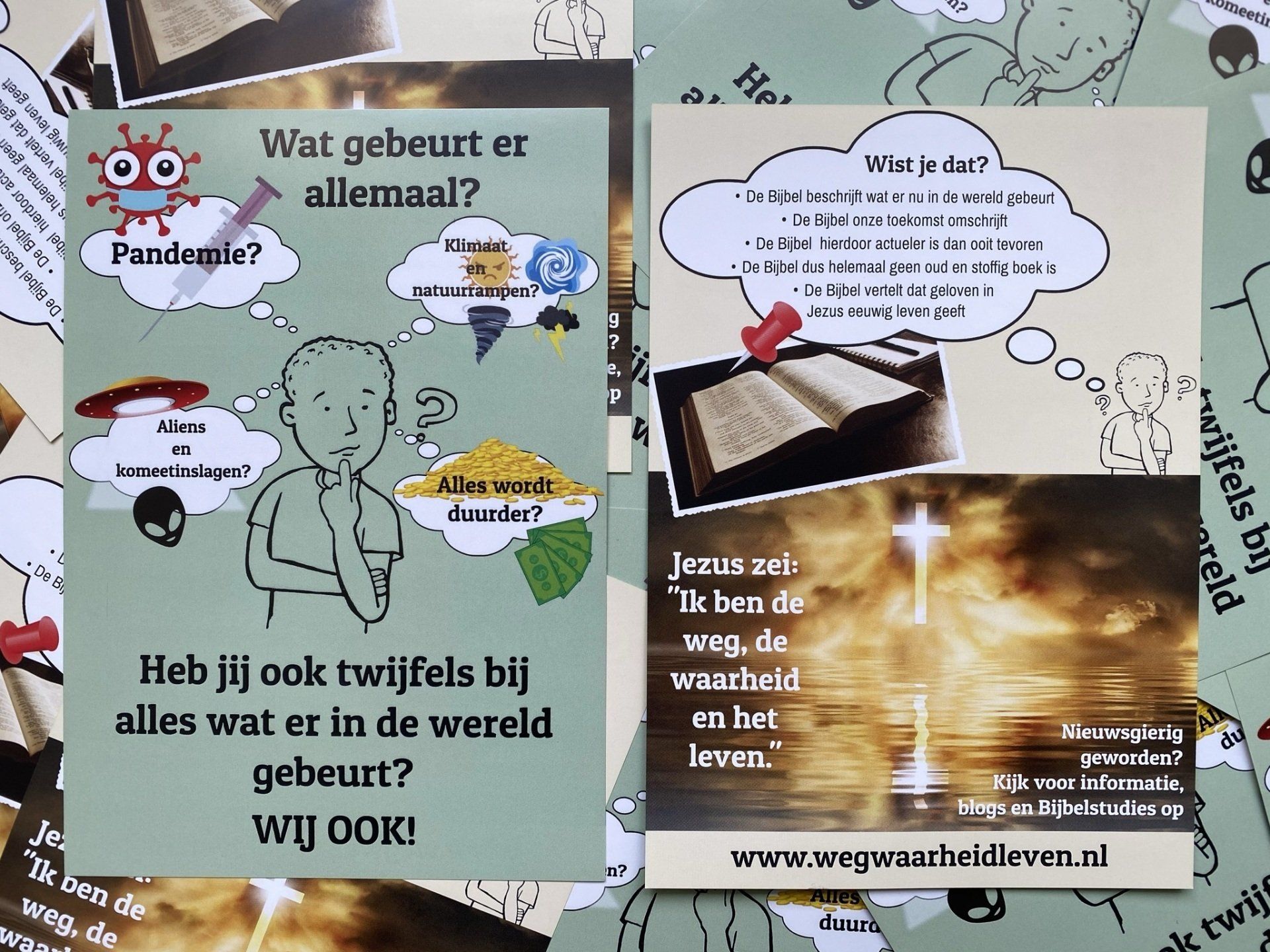 flyer weg waarheid leven