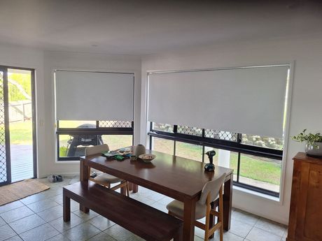 Custom Roller blinds on the Sunshine Coast