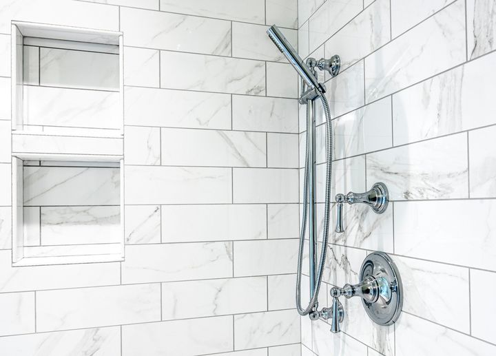 Modern Bathroom Shower & Tub — Sydney, NSW — Salsa Tiling