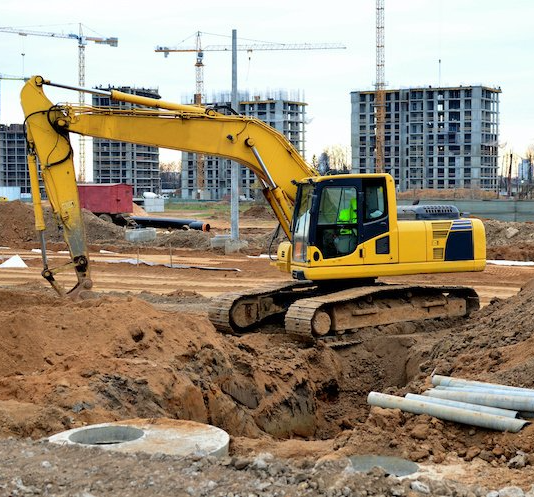 An image depicting a building demolition in Phoenix, AZ