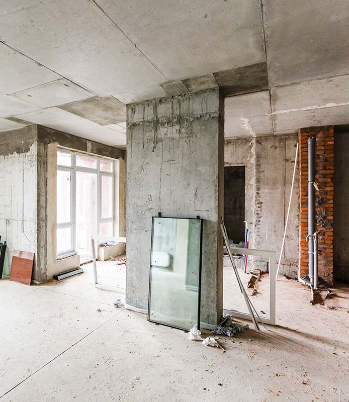 An image depicting a building demolition in Phoenix, AZ