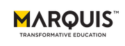 MARQUIS Transformative Education logo in black and yellow with stylized M icon