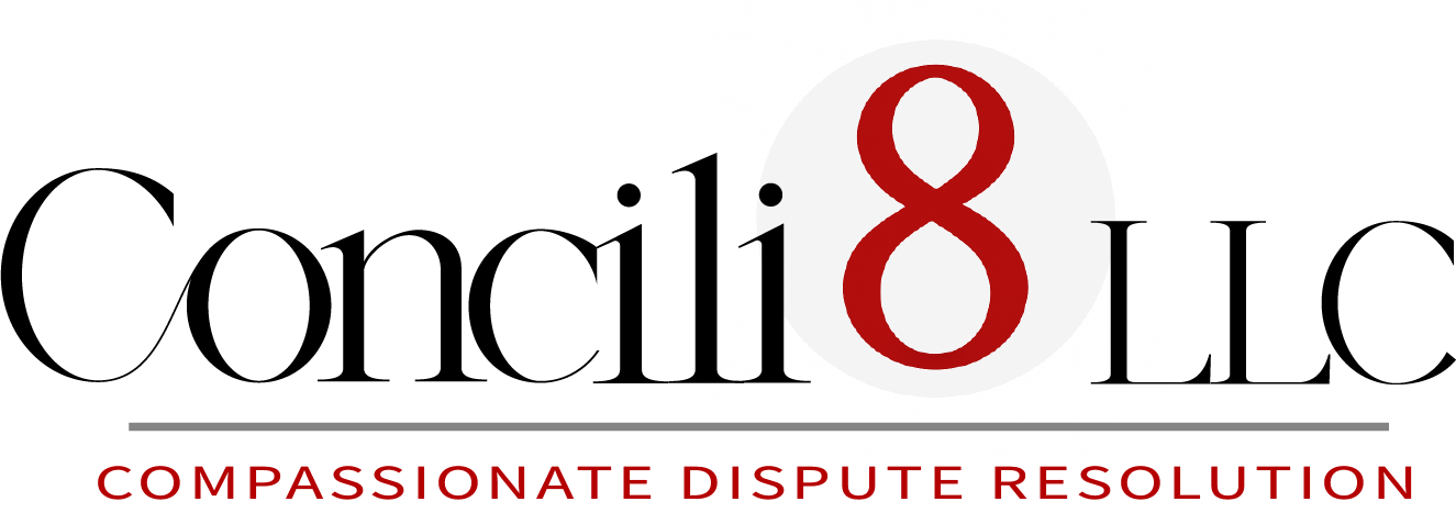The logo for concili & llc compassionate dispute resolution