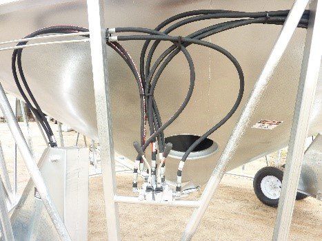 Auger Bin Close Up - Shea-Oak Log, SA - Leske Engineering