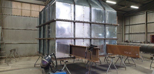 Metal Grain Storage - Shea-Oak Log, SA - Leske Engineering