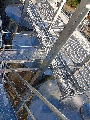 On Farm Grain Storage Bins - Shea-Oak Log, SA - Leske Engineering