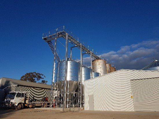 On Farm Storage Area - Shea-Oak Log, SA - Leske Engineering