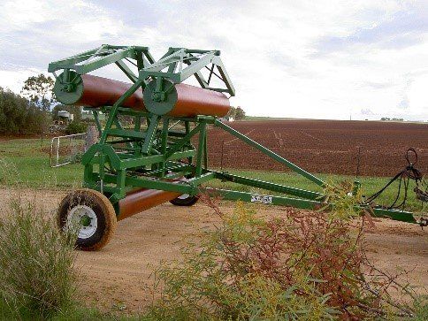 Folding Land Roller Model 9.000 - Shea-Oak Log, SA - Leske Engineering