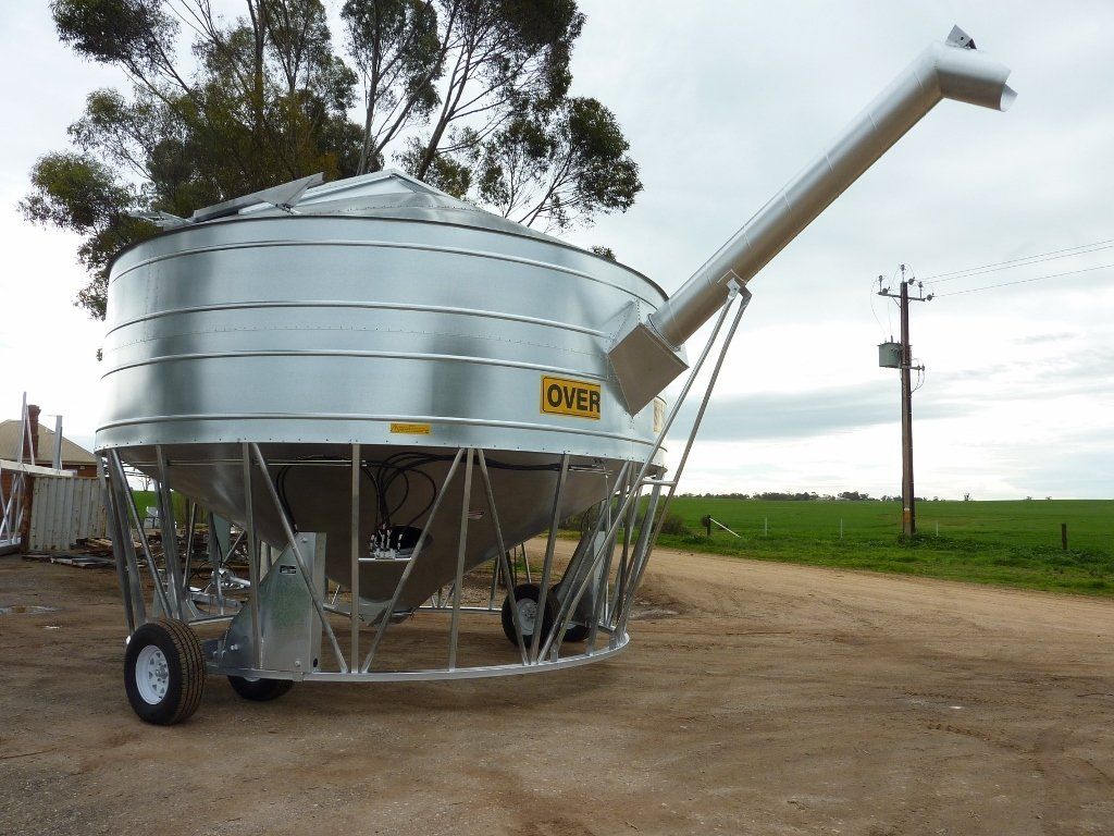 Portable Field Bins - Shea-Oak Log, SA - Leske Engineering