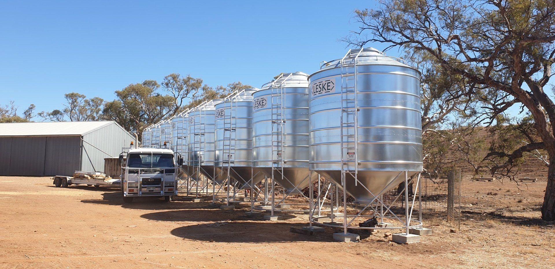 Factory Storages - Shea-Oak Log, SA - Leske Engineering
