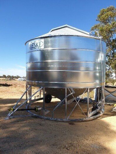 32 Ton Standard Bin - Shea-Oak Log, SA - Leske Engineering