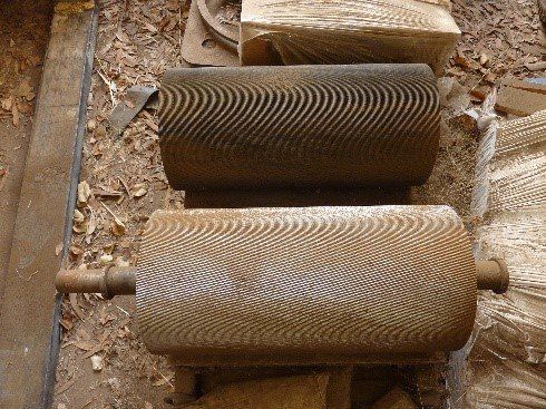 Roller Details - Shea-Oak Log, SA - Leske Engineering