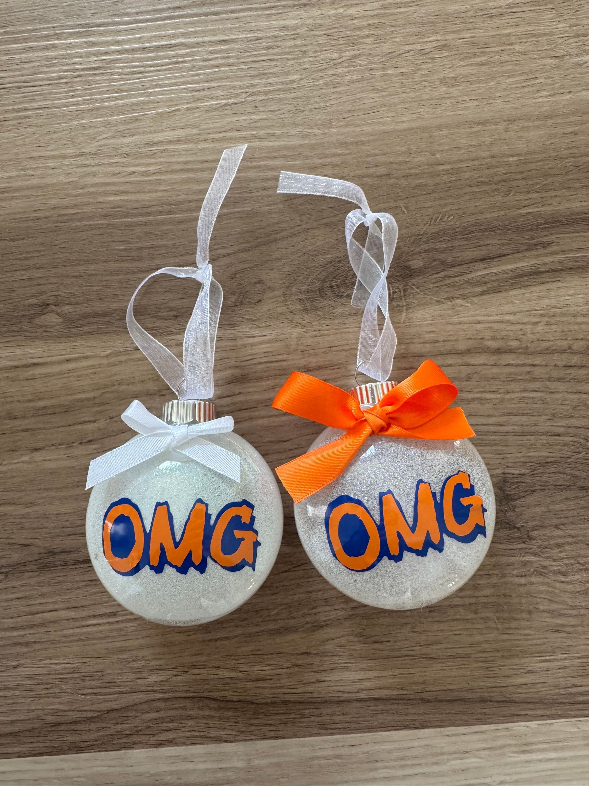 NY Mets OMG Ornament