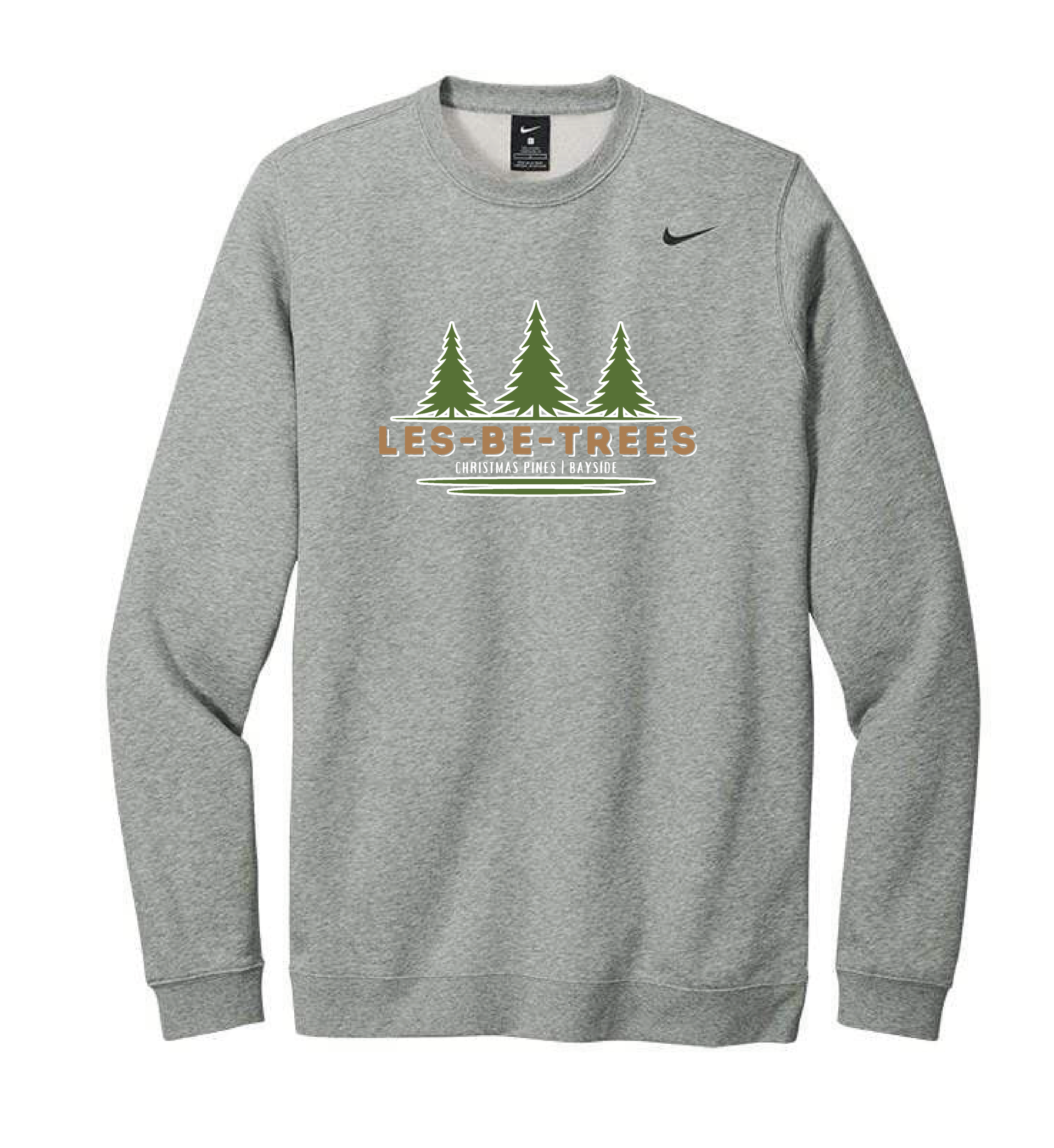 Nike Crew Sweatshirt- Grey