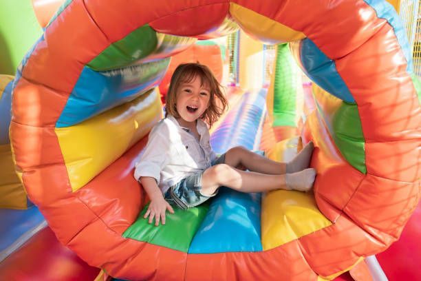 Little Kid having Fun — Hoffman Estates, IL — Bash Box-Party In A Box