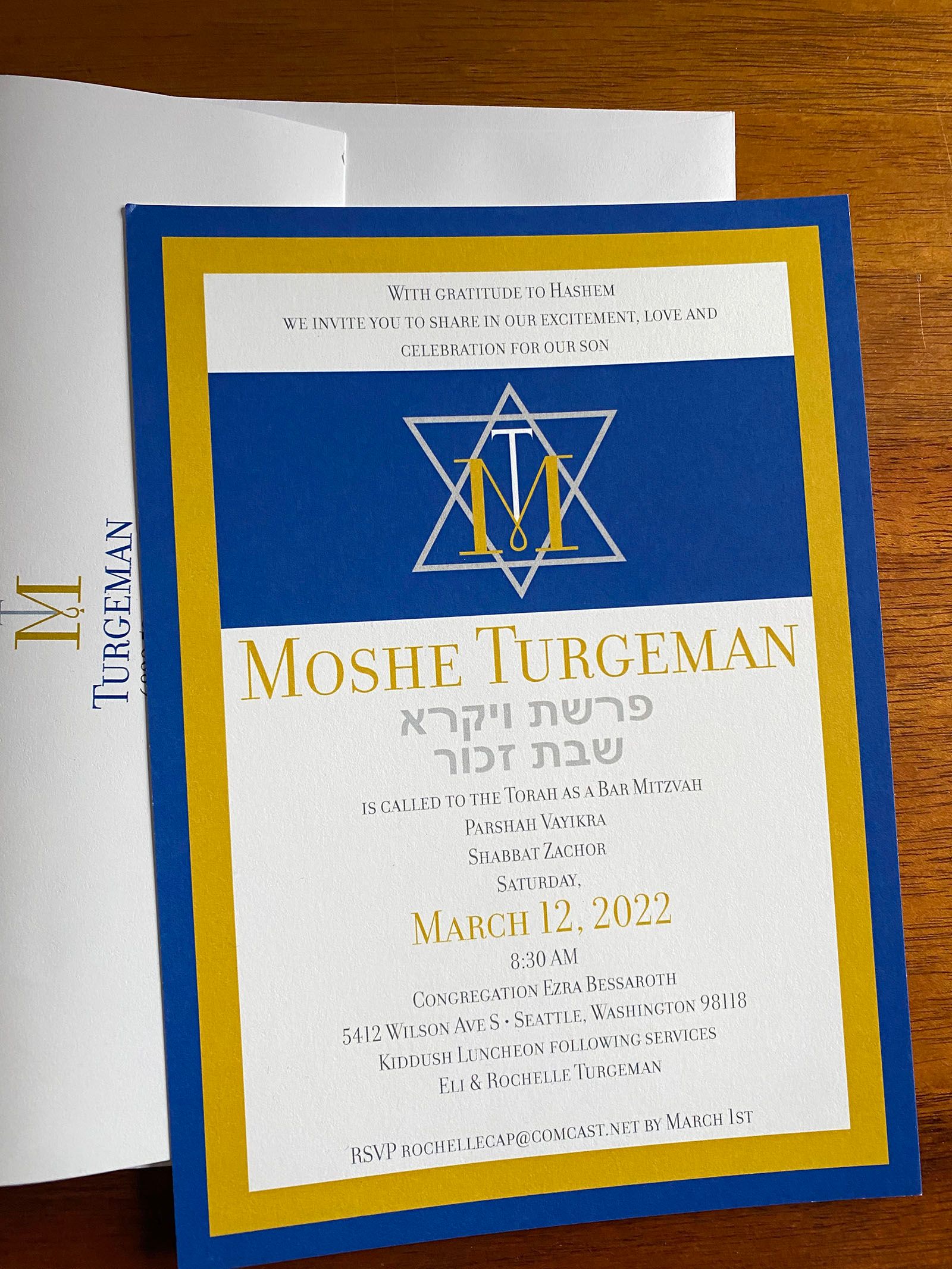 custom invitation