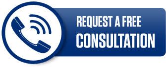 A blue button that says `` request a free consultation '' with a phone icon.