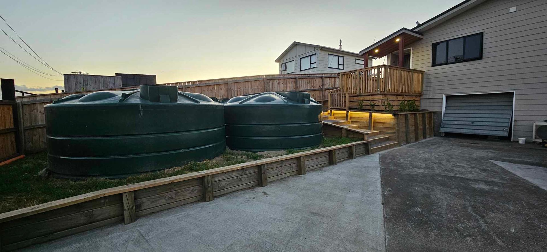 light up your outdoor living space at night
