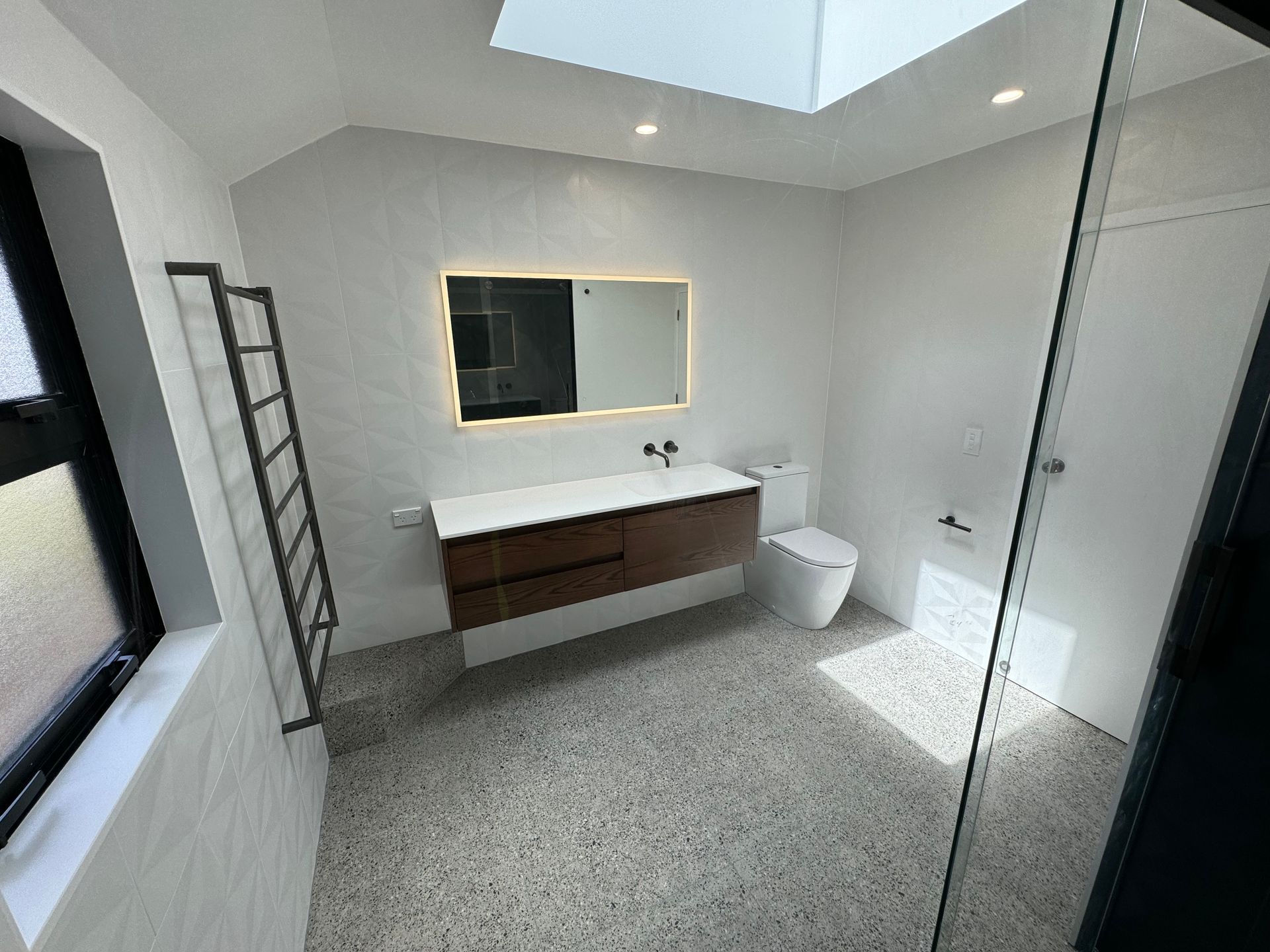 updated bathroom for clean fresh feel