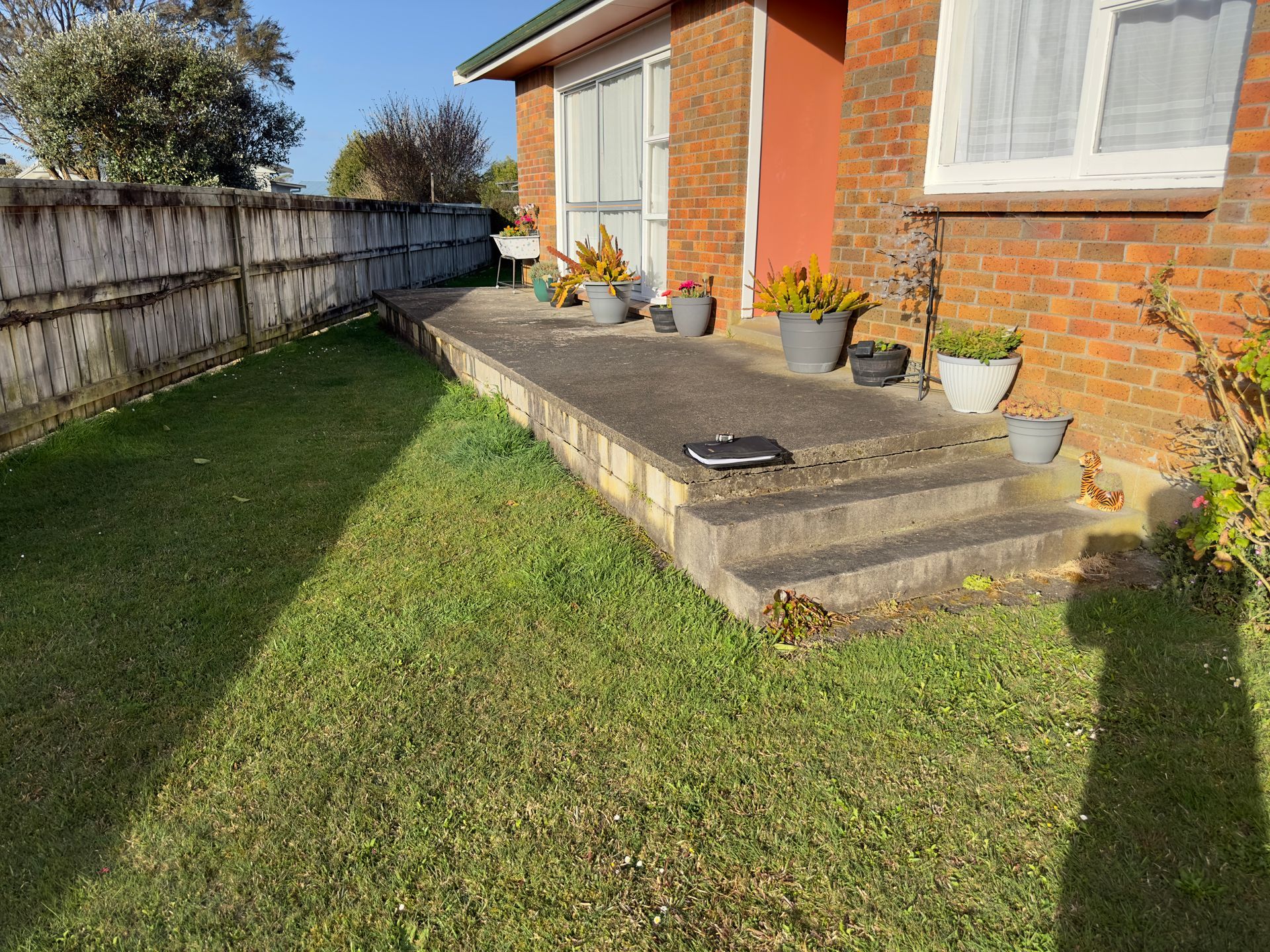 Concrete Patio  Outdoor Makeover