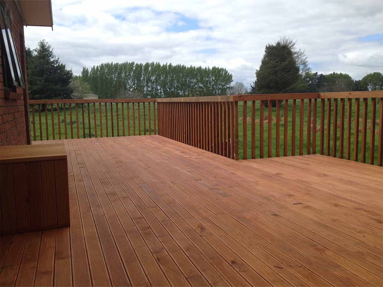 outdoor living area