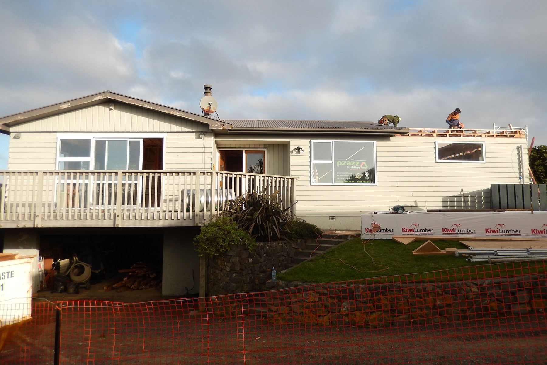 family home on two levels