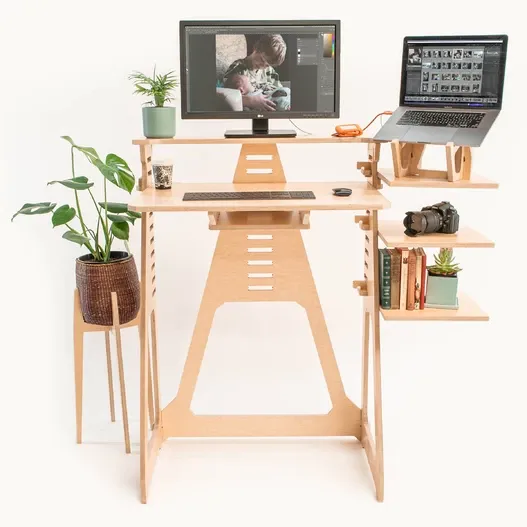 convertible desk for sitting or standing
