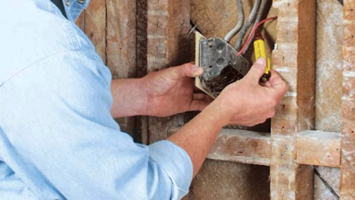 Replacing old wiring
