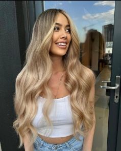balayage haircolour, by kayandkompany salon, long hair, ombre hair balayage haircolours, long hair, hair colouring, hand painted hair colours, kayandkompany, london salons, n10