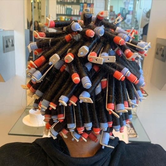 Perms, permed hair, perm, rollers, curly perms, curly hair, hair curls, bouncy curls, spiral hair curls, long hair perms, perm hairstyle, how much is a perm, London perm salon kayandkompany