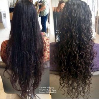 Hair perm, curly hair salons, curls, wavy hair, long hair, perm hair, kayandkompany perm salons in muswellhill, London n10, n22, north london salon perms hairdressers, perming salons