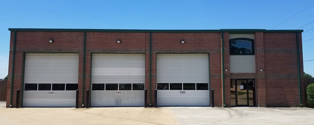 A picture of a Klein fire station