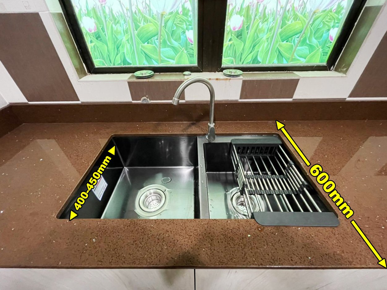 3 Tips Untuk Memilih Saiz Sinki Yang Betul