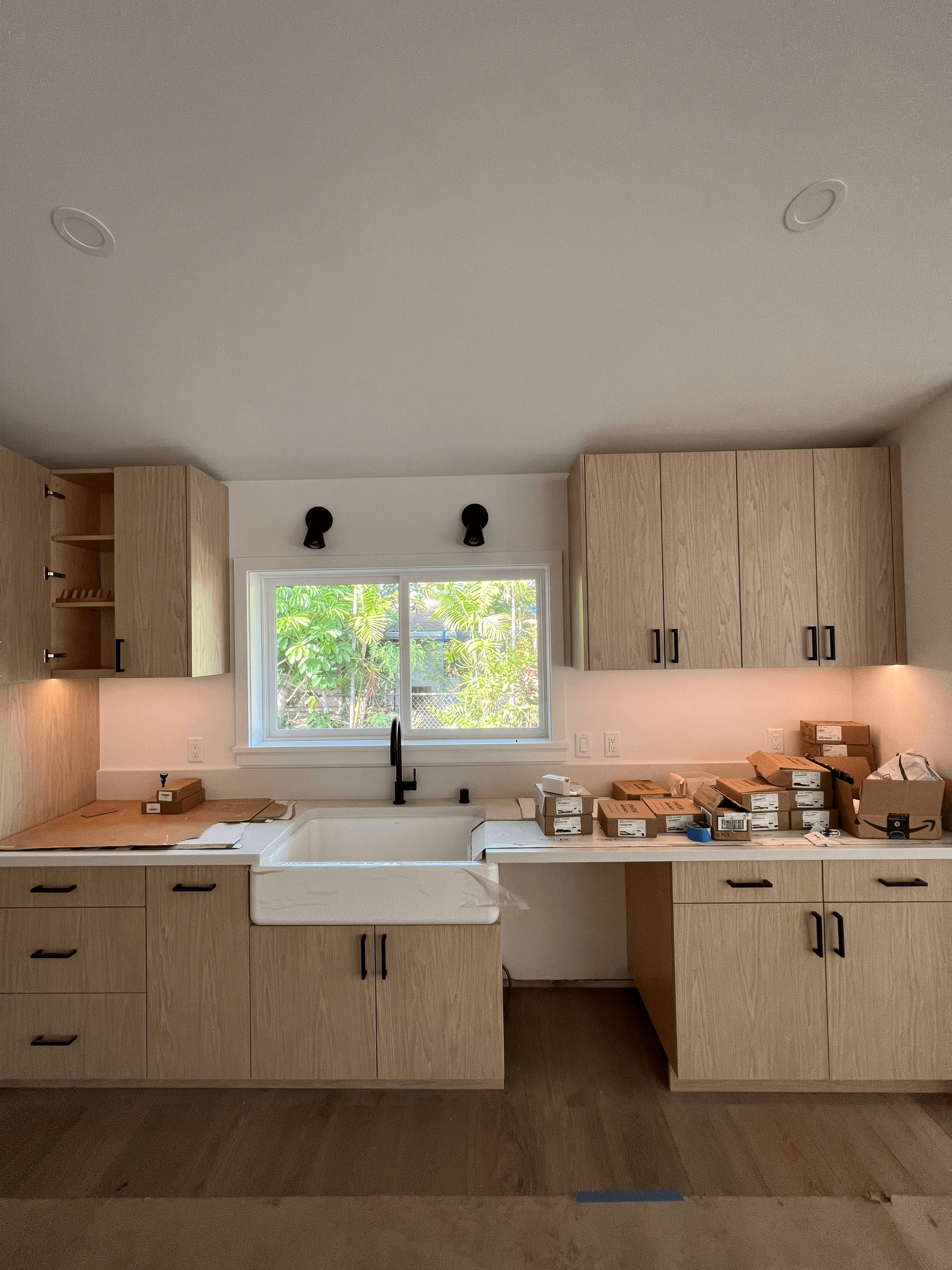 kitchen lighting installation for hawaii residence