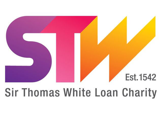 A logo for sir thomas white loan charity