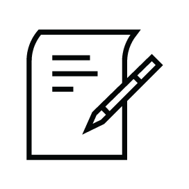 Document with pencil icon
