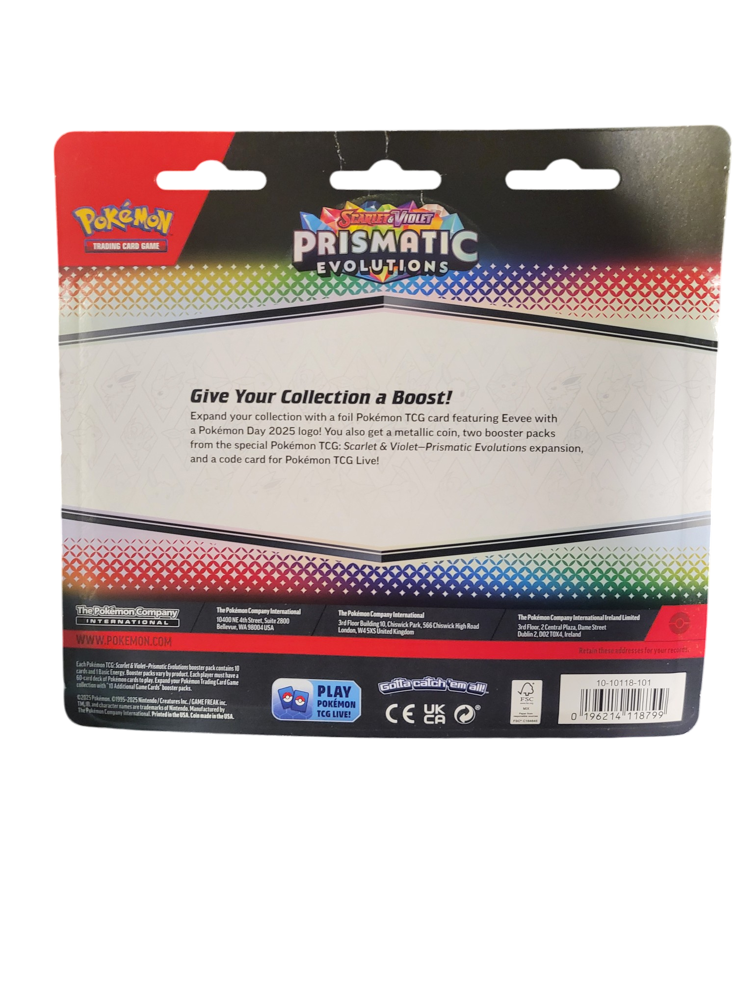 Pokmon TCG: Prismatic Evolutions 2-Pack Blister (Eevee Promo)