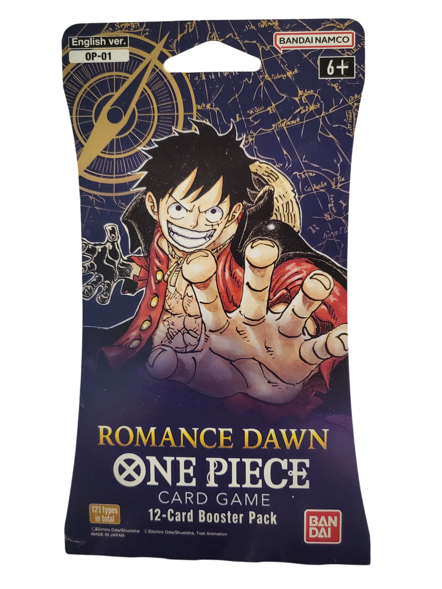 One Piece TCG: Romance Dawn Blister pack