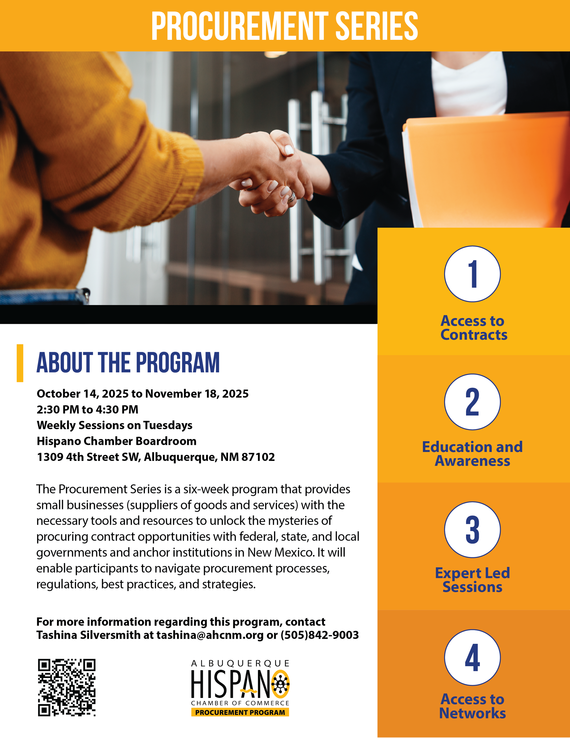 Procurement Program | Albuquerque Hispano Chamber