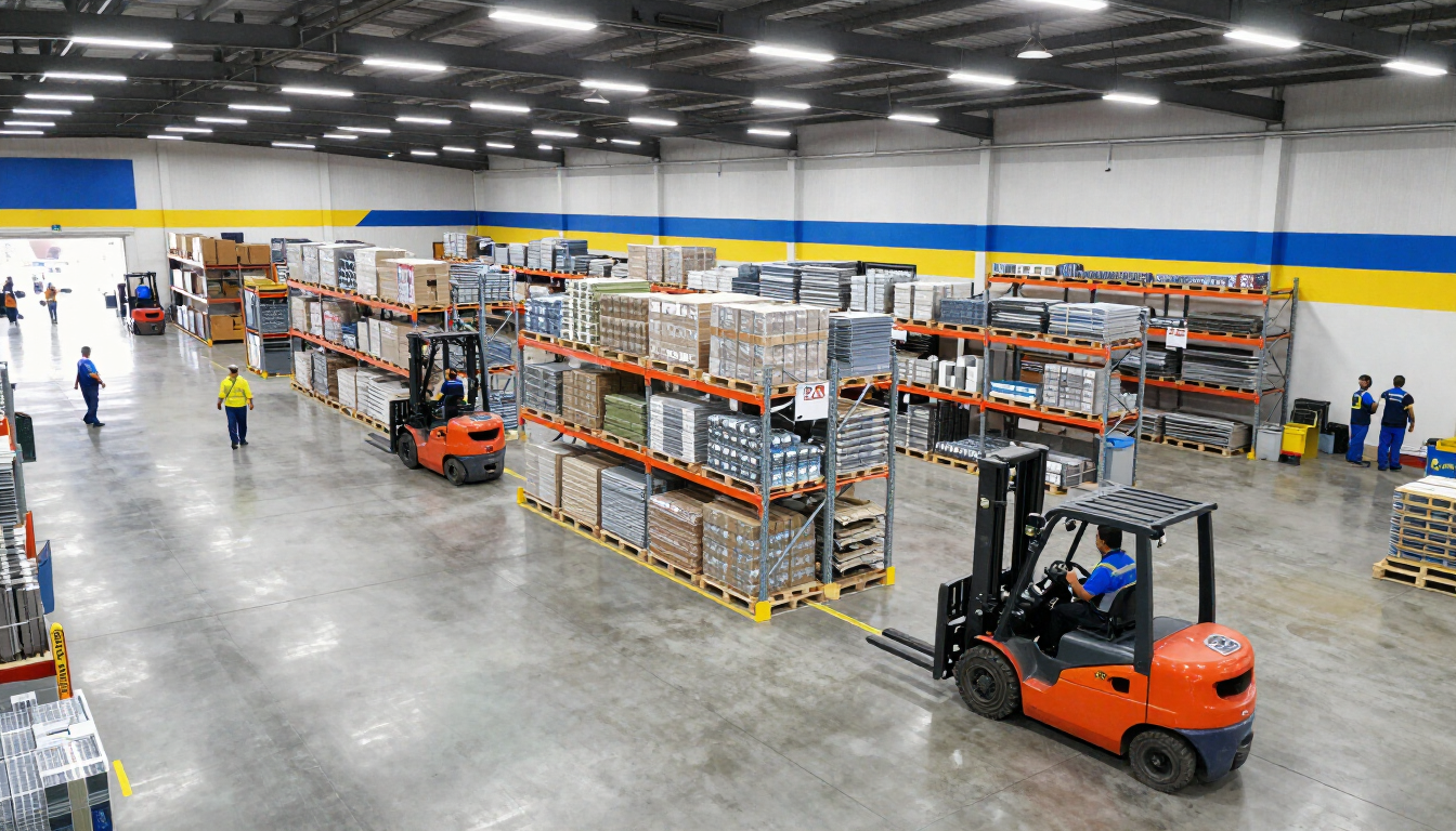 Centro de distribución industrial de BABATSA