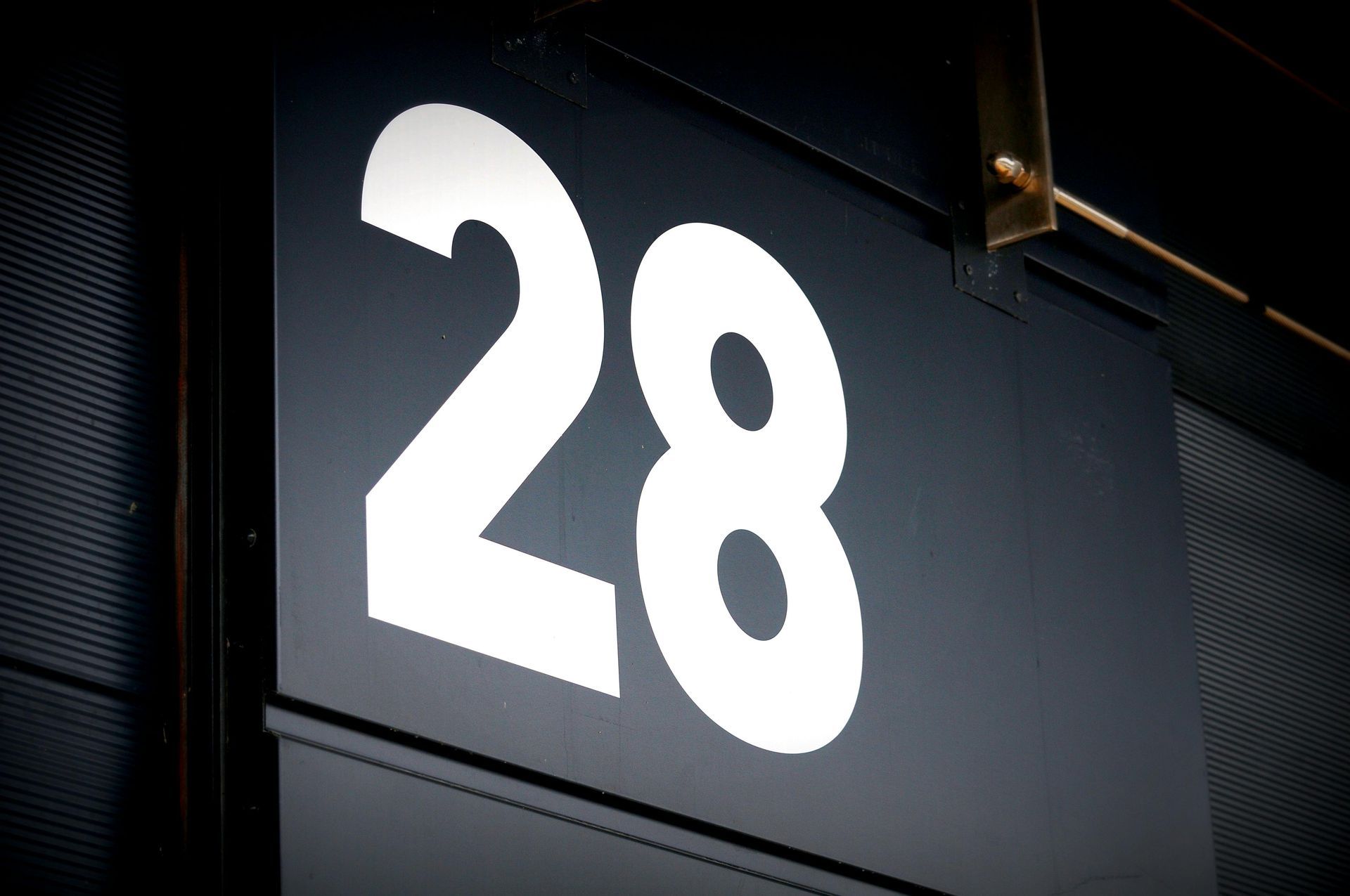 White number