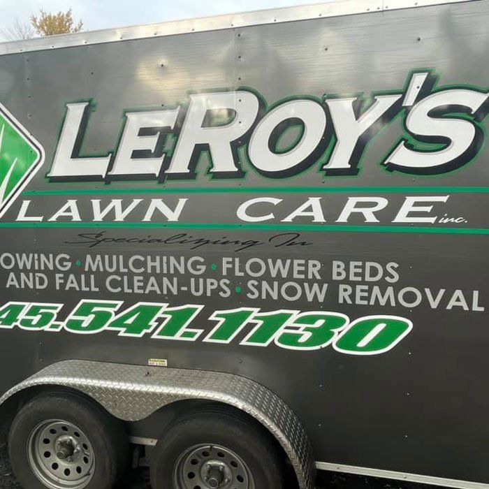 Service Trailer — Pine Bush, NY — LeRoy’s Lawn Care