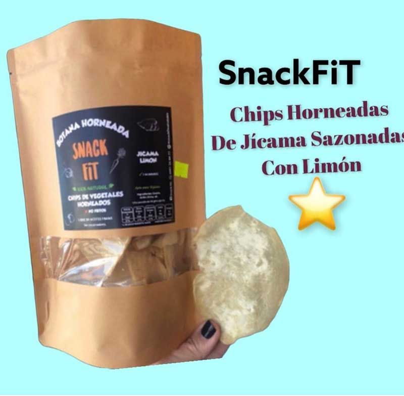 SnackFit Saludable - jícama limón