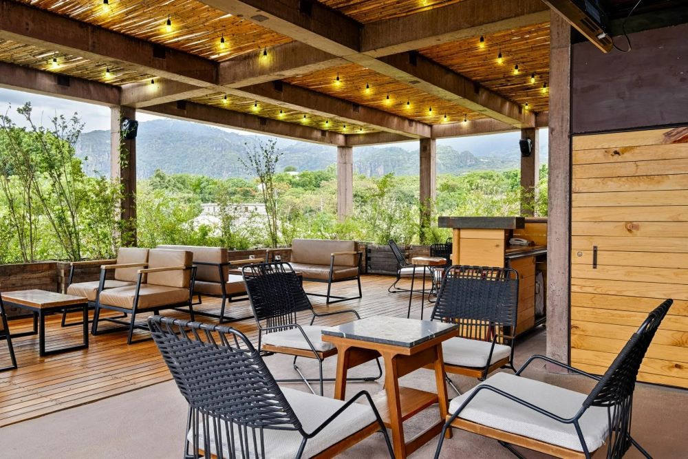 A Lot of Chairs and Tables on The Patio — Custombuilt Furnishers in Svensson Heights, QLD