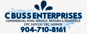CBUSS Enterprises logo with commercial service repairs and remodels, CPC licenses, and 904-710-8161